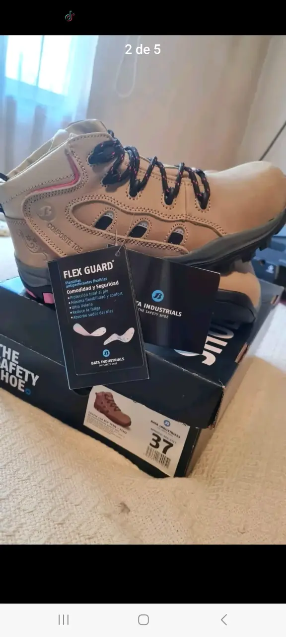 Zapato de seguridad Bata mujer 37 - 2