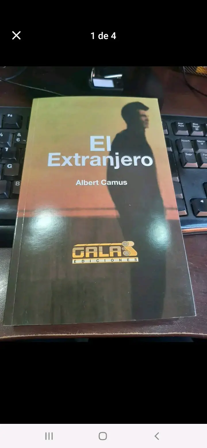 Libro El Extranjero de Camus - 1