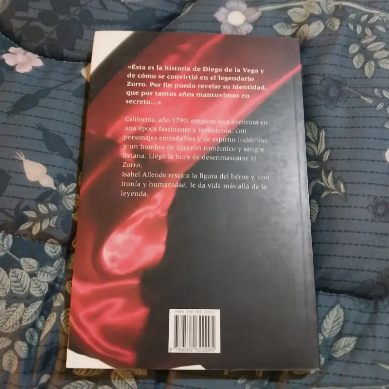 Libro El Zorro - Isabel Allende - 2
