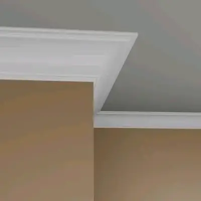Cornisas decorativas blancas - miniatura 2