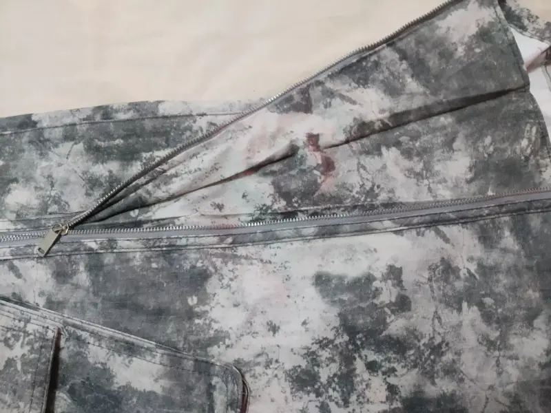 Pantalones cargo camuflados gris - 3