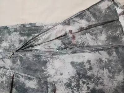 Pantalones cargo camuflados gris - miniatura 3