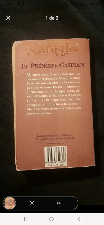 Libro El Príncipe Caspian - miniatura 2