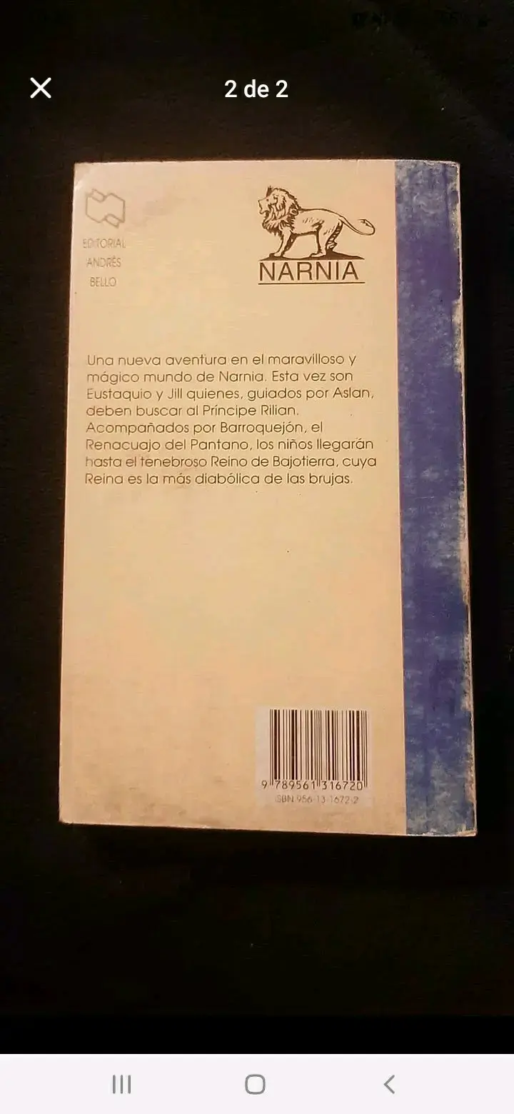 Libro 'La Silla de Plata' C.S. Lewis - 2
