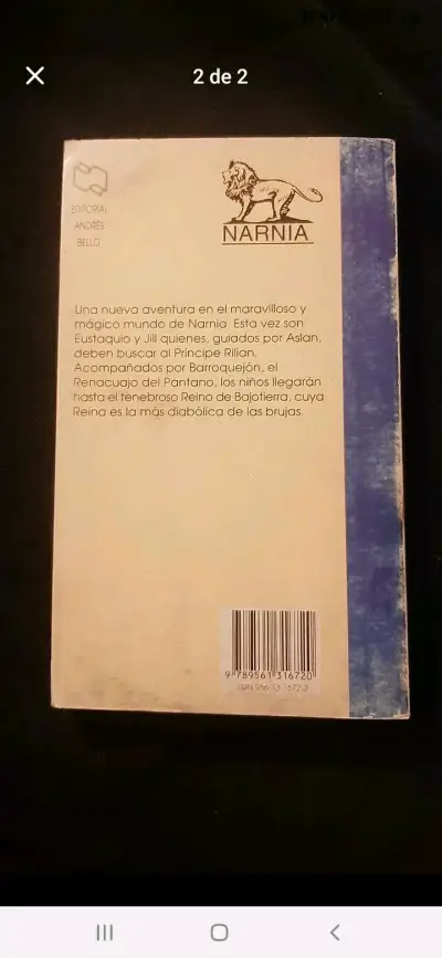 Libro 'La Silla de Plata' C.S. Lewis - miniatura 2