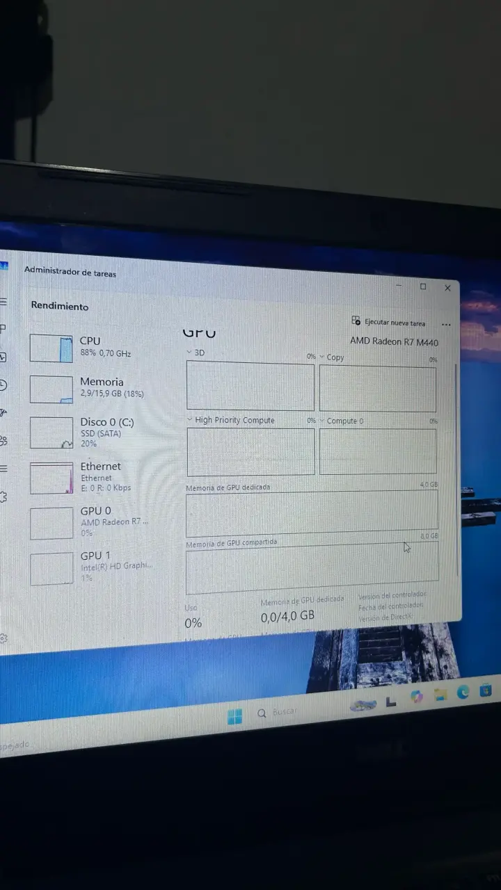 Laptop Dell inspiron 5567 i7+SSD - 2