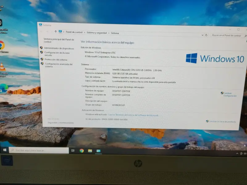 Computador HP All-in-One 20 pulgadas - 6