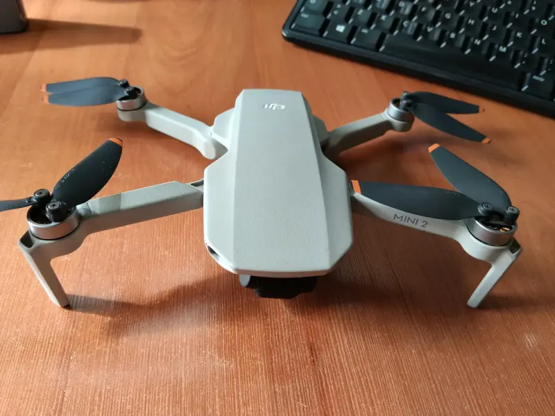 Drone Mini 2 plegable gris