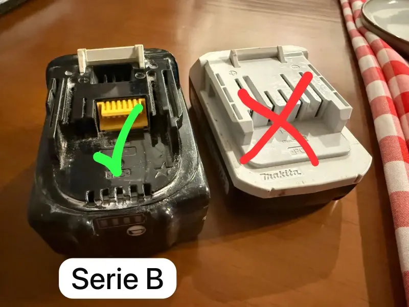 Soporte de baterías para Makita - 6
