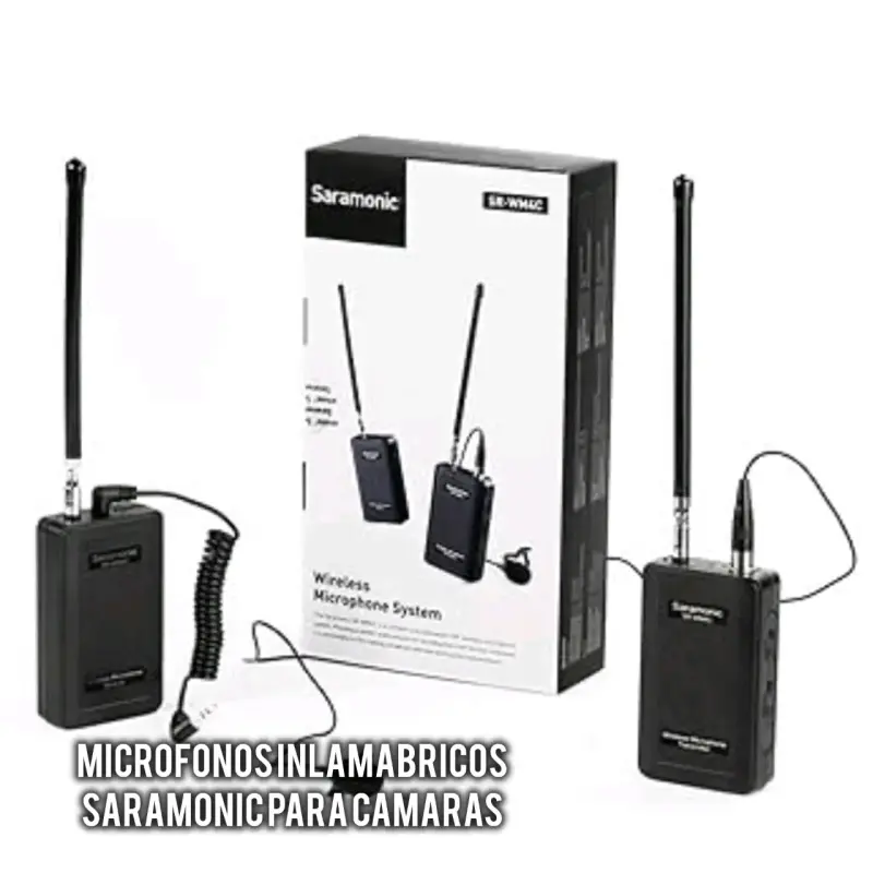 Micrófonos inalámbricos Saramonic