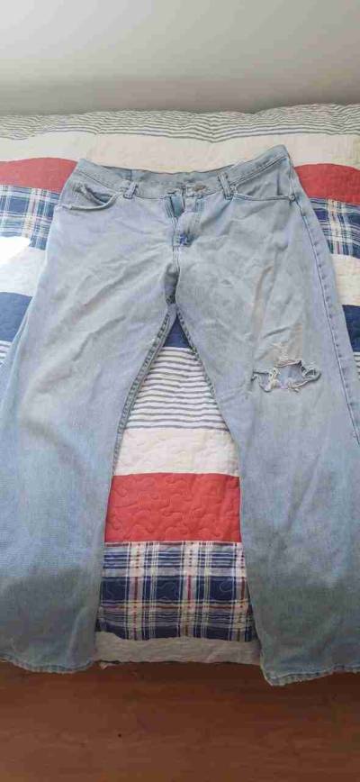 Jeans claros Loose - miniatura 1