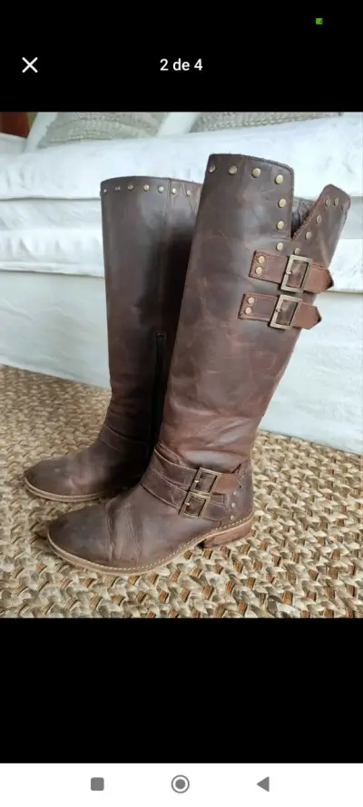 Botas de cuero Giani da firenze - miniatura 2