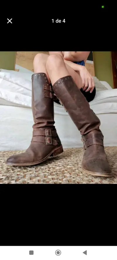 Botas de cuero Giani da firenze - miniatura 3