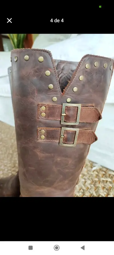 Botas de cuero Giani da firenze - miniatura 4