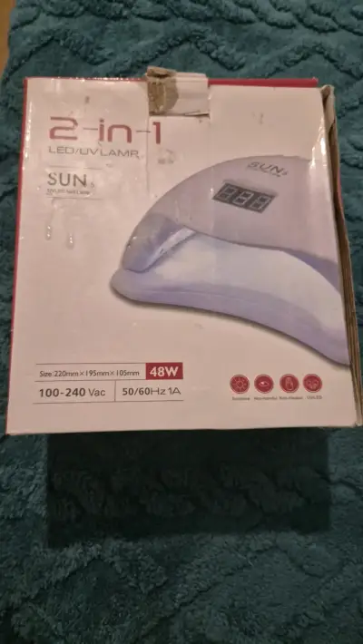 Lámpara UV LED para uñas - miniatura 2