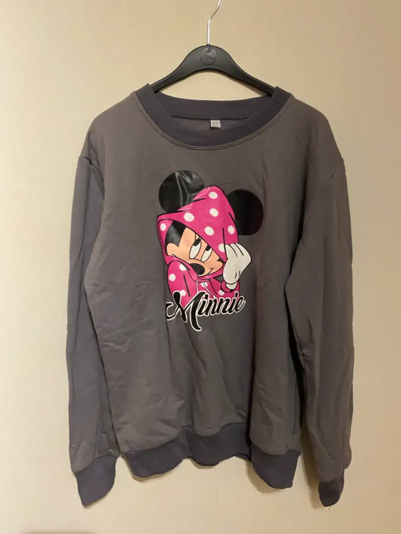 Polerón Minnie gris