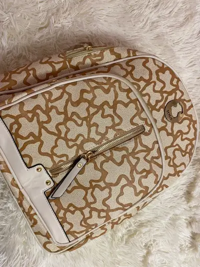 Mochila Tous beige estampada - miniatura 1