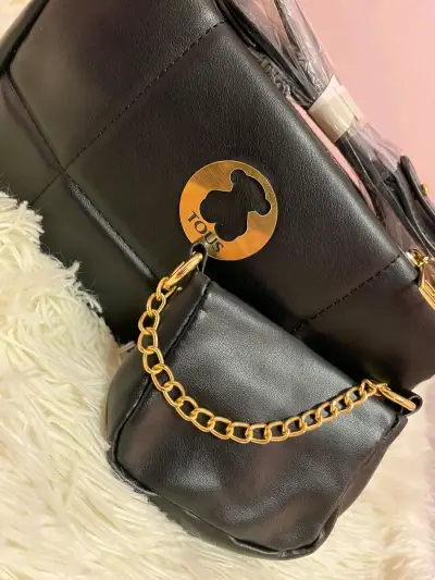 Mochila Tous beige estampada - miniatura 4