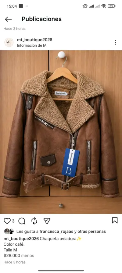 Chaleco beige sin mangas - miniatura 4