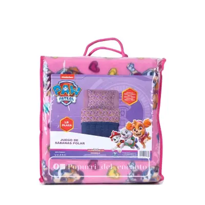 Juego de sábanas de Polar Paw Patrol niña - miniatura 2