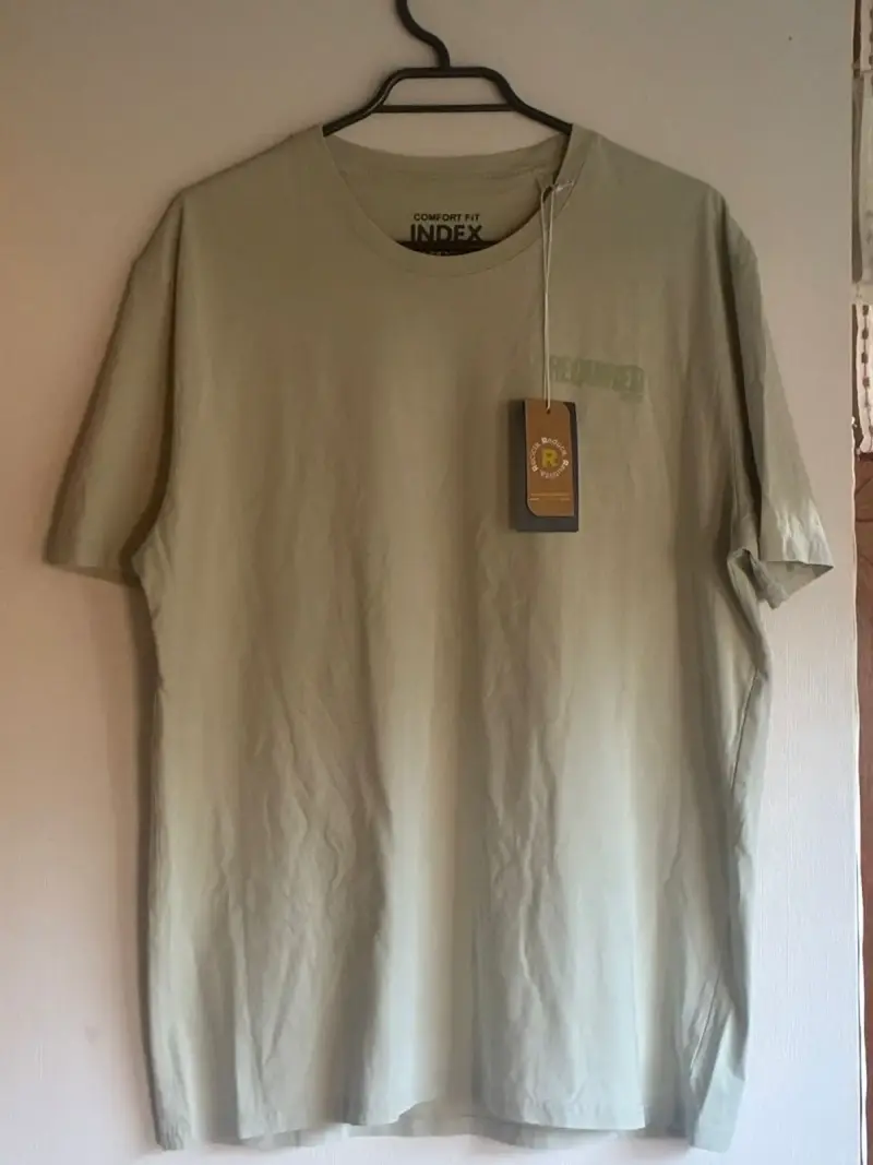 Polera beige marca Index
