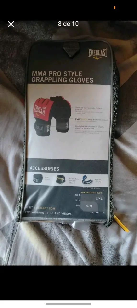 Guantes de agarre Everlast MMA
