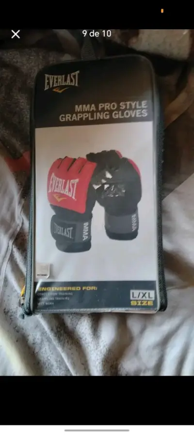 Guantes de agarre Everlast MMA - miniatura 2