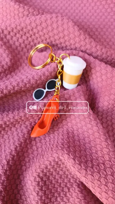 Llavero - Charms El Diablo Viste a la moda - miniatura 3