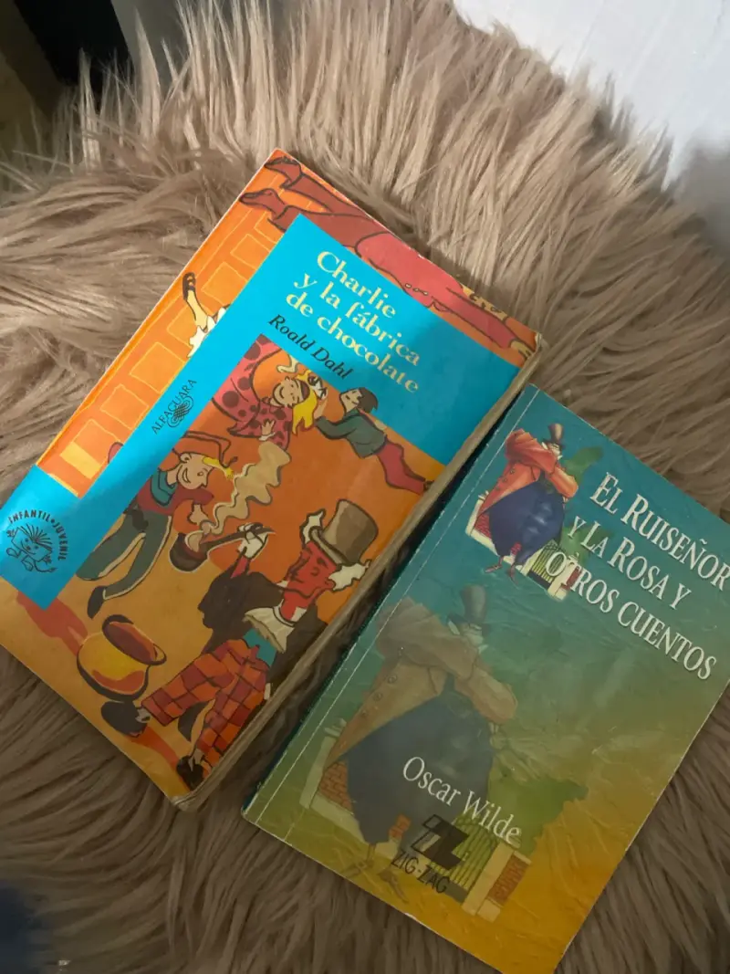 Libros Charlie y Oscar Wilde - 1