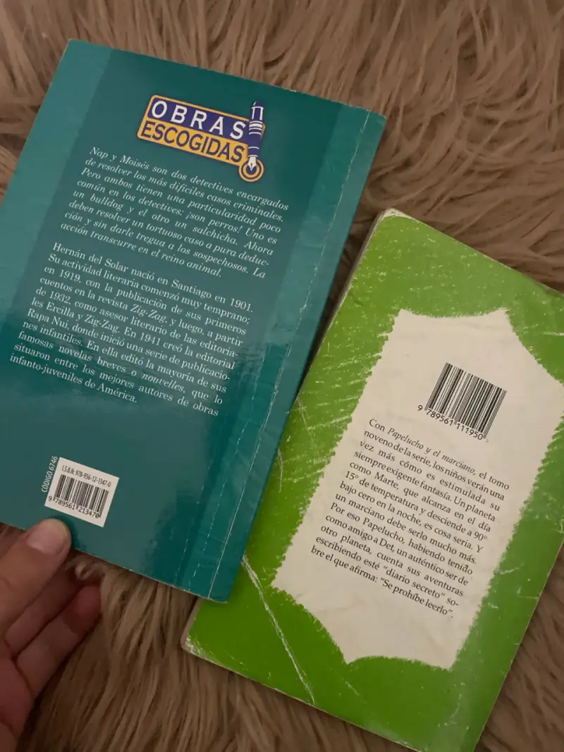 Dos libros x Luka: Crimen y Papelucho Marciano - 4