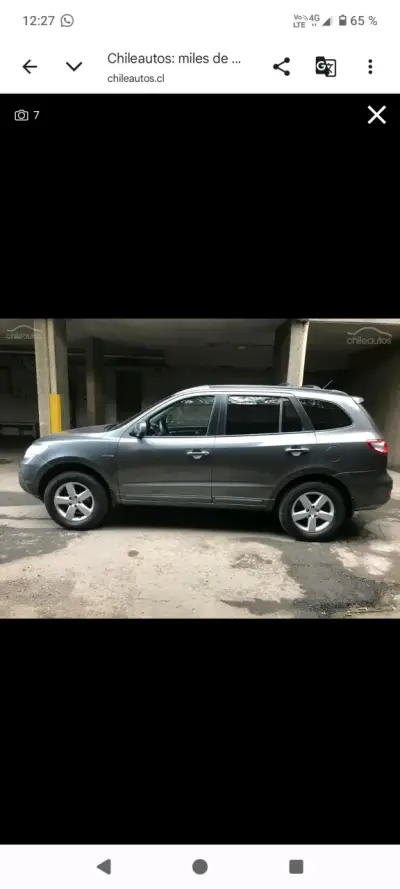 Hyundai Santa fe año 2008 2.7 V6 gasolina 4x4 - miniatura 3
