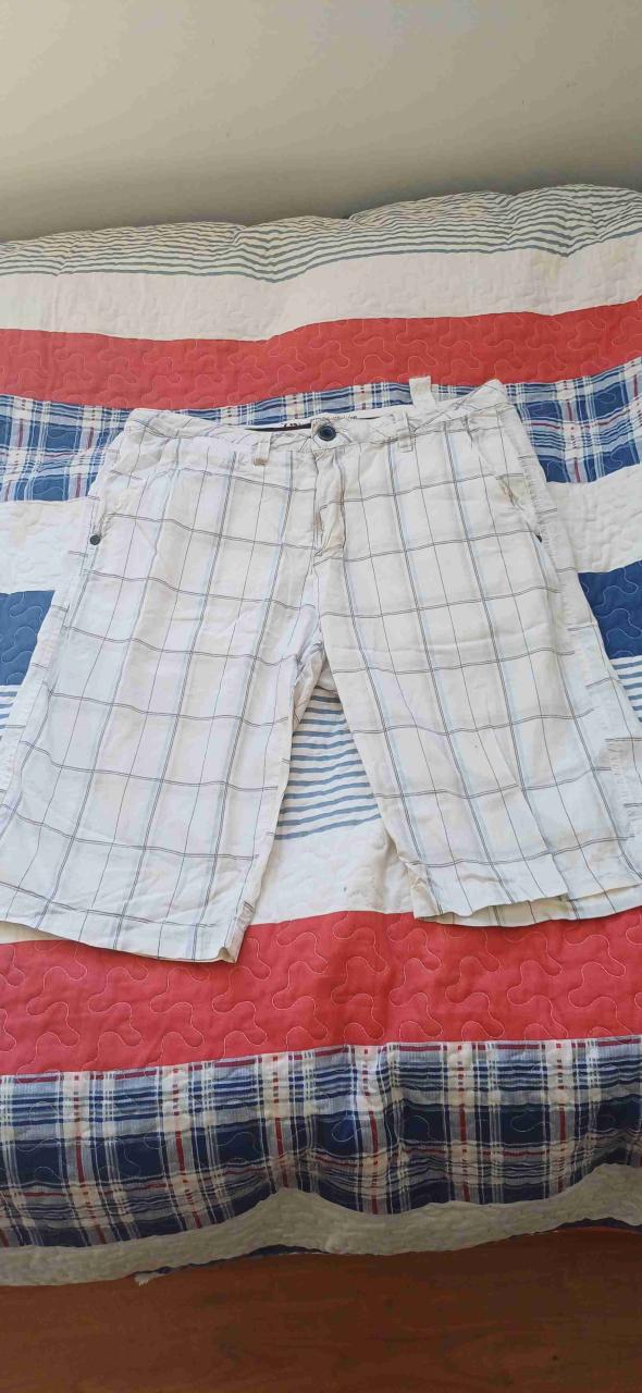 Shorts a cuadros para hombre