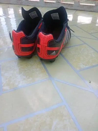 Zapatos de fútbol Adidas negras - miniatura 4
