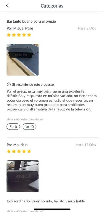 Parlante Bluetooth Anker Negro - miniatura 2