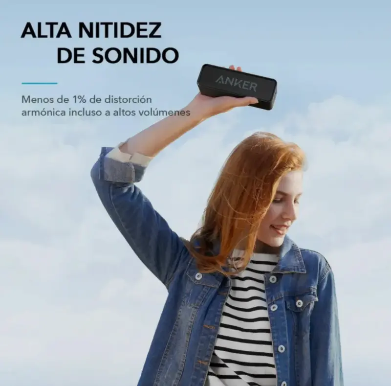 Parlante Bluetooth Anker Negro - 6