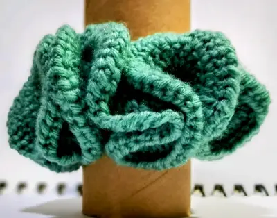 Coleteros tejidos verde turquesa - miniatura 2