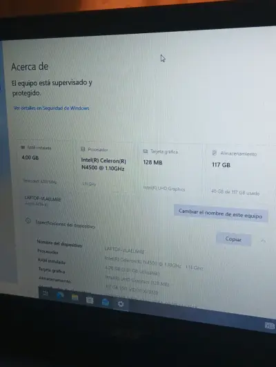 Notebook Acer en buen estado - miniatura 3