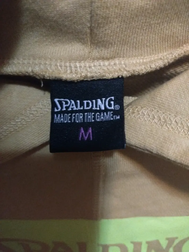 Polerón beige con capucha Spalding - 4