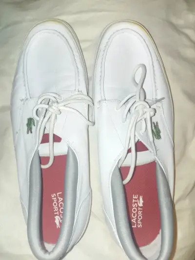 Zapatillas blancas deportivas Lacoste - miniatura 1