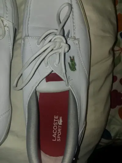 Zapatillas blancas deportivas Lacoste - miniatura 2