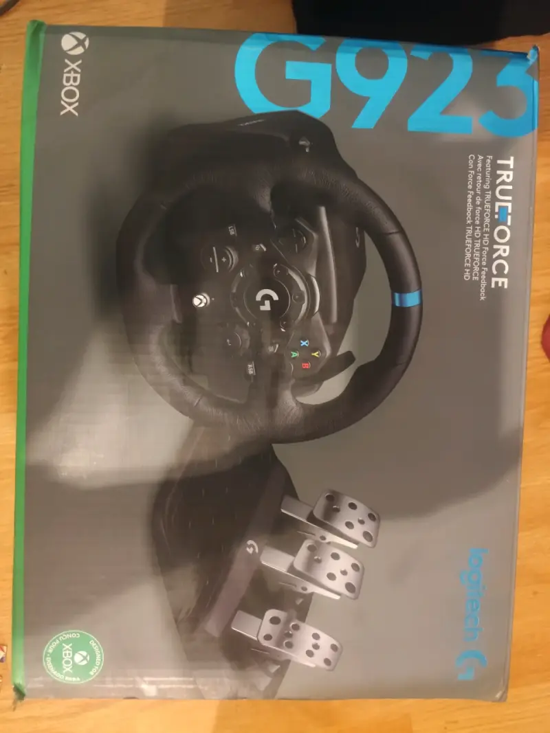 Volante Logitech G923 Xbox - 1