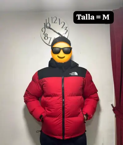 Chaqueta North Face roja talla M - miniatura 2