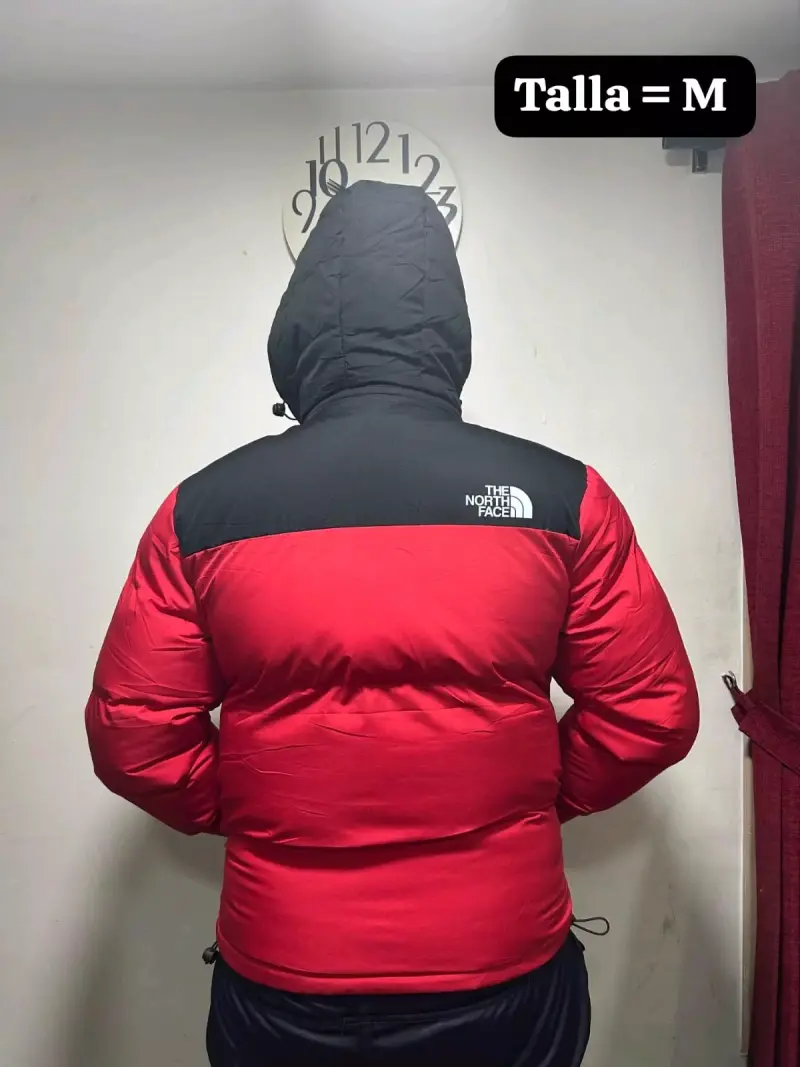 Chaqueta North Face roja talla M - 3