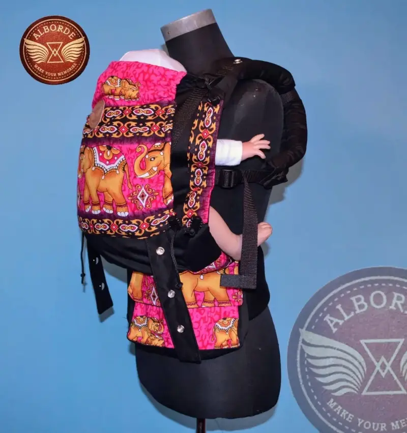 Mochila porta bebé ergonómica Alborde certificada - 1