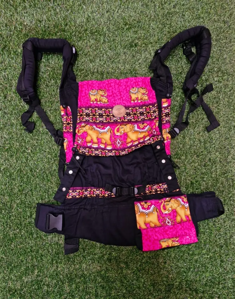 Mochila porta bebé ergonómica Alborde certificada - 3