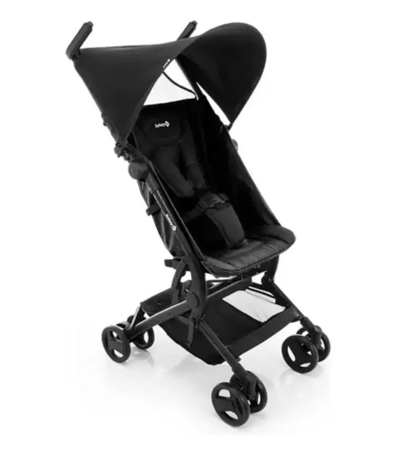 Coche de bebé Safety plegable negro - 2