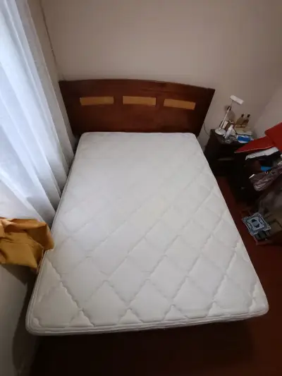 Cama 2 plazas CIC con colchón - miniatura 2