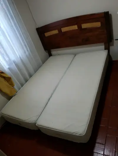 Cama 2 plazas CIC con colchón - miniatura 3