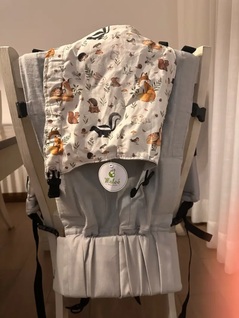 Portabebés ergonómico con diseño animal - 5