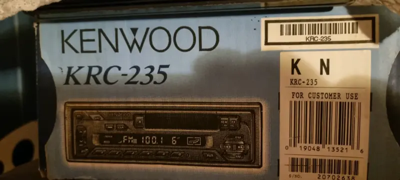 Autoestéreo Kenwood KRC-235